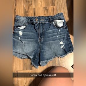 Kendall and Kylie shorts